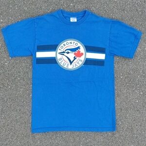 Vtg 2000s MLB Toronto Blue Jays Bulletin Made in Canada T-Shirt Size (S)